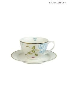 Cream Heritage Collectables Cobblestone Tea Cup and Saucer