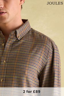 Joules Fletcher Multi Houndstooth Classic Shirt