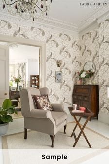 Soft Truffle Belvedere Wallpaper Sample Wallpaper