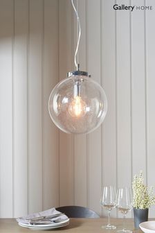 Gallery Home Silver Mazzy Ceiling Light Pendant