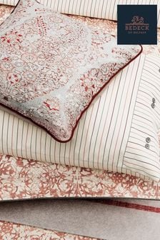 Bedeck of Belfast Coral Celina Pillowcase Pair