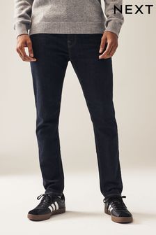 Dark Ink Blue Skinny Fit Authentic Stretch Jeans