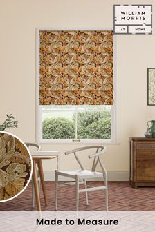 William Morris At Home Natural Acanthus Velvet Made To Measure Roman Blinds