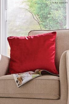 Cranberry Red Square Nigella Cushion