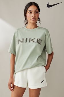 Nike Sage Green Sportswear Phoenix Short-Sleeve T-Shirt