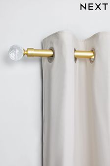 Gold 28mm Isabel Extendable Curtain Pole Kit