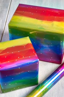 6M Rainbow Wrapping Paper