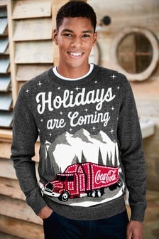 Christmas Novelty Coca Cola Jumpers Crew Neck Novelty Christmas Noveltychristmas Crewneck Cocacola Next Ireland