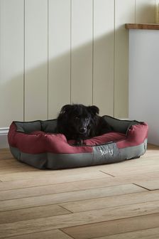 Bunty Red Anchor Waterproof Dog Bed