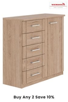 Wiemann Holm Oak Torquay Chest of Wide Drawers