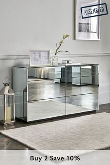 Next clearance glass furniture