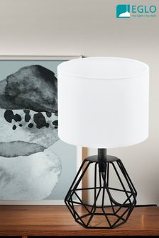 Eglo Black Carlton 2 Modern Table Lamp