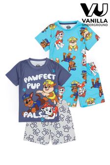 Vanilla Underground Blue Boys Paw Patrol Pyjamas 2 Pack