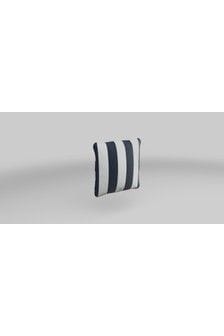 Jasper Stripe/Navy Upholstery Cushions by Jasper Conran