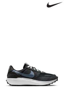 Nike Black/Grey Waffle Debut Trainers