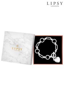 Lipsy Tri Tone Bar 2 Pack Toggle Bracelet - Gift Boxed - Jewellery