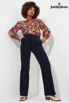 Joe Browns Blue Marvellous Moleskin Trousers