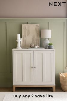 Cream Cream Malvern Oak Effect Sideboard