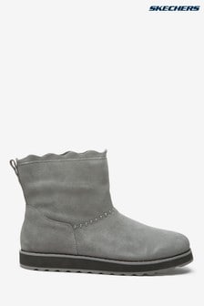 sketchers grey boots