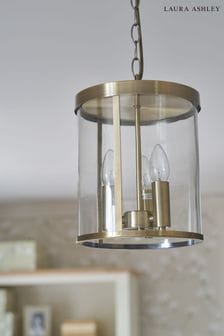 Brass Selbourne 3 Light Lantern Ceiling Light