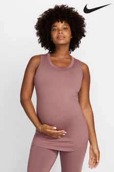 Nike Brown Maternity One Tank Top