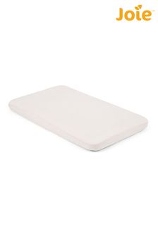 Joie White RoomieRoomie Glide Organic Cotton Fitted Sheet