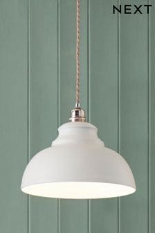 Cream Dixon Easy Fit Pendant Lamp Shade