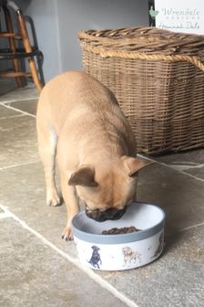 White Royal Worcester Wrendale Large Pet Bowl