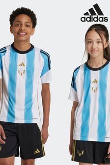 adidas Blue/White Messi Shirt