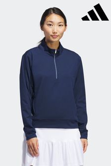 adidas Golf Navy Ultimate365 Half Zip Layering Top