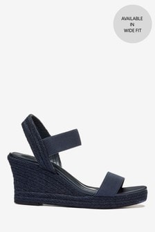 ladies navy espadrilles