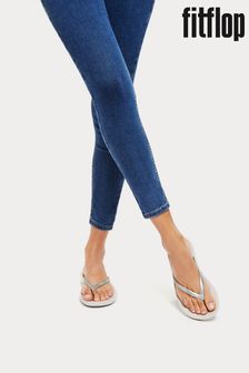 fitflop silver trainers