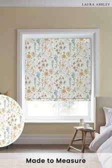 Pale Gold Wild Meadow Made to Measure Roman Blinds