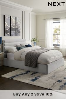 Catherine Lansfield Soho Wing Ottoman Bed, Storage