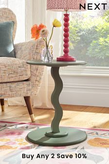 Green Green Wiggle Side Table