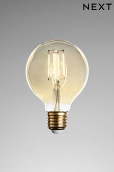 4W LED ES Retro Globe Dimmable Light Bulb