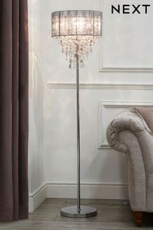 Grey Palazzo Floor Lamp