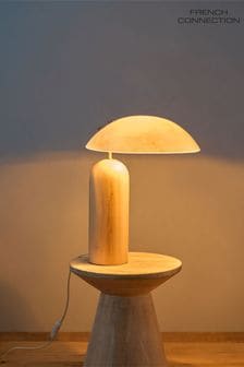 French Connection Wood Sambreel Table Lamp