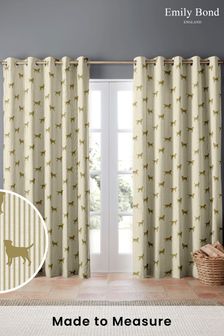 Emily Bond Gold Marley Made to Measure Curtains