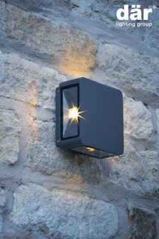 Dar Lighting Grey Weiss 4 Light Outdoor LED Wall Light