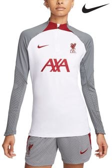 Nike White Liverpool Strike Drill Top Womens