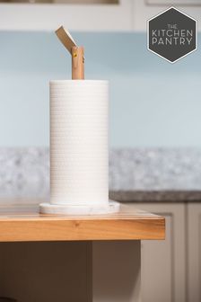 Kitchen Pantry White Towel Holder