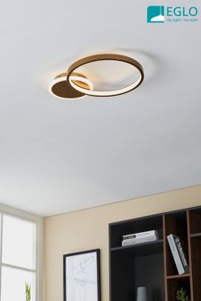 Eglo Gold Gafares LED Flush Ceiling Light