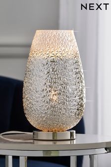 Chrome Monroe Large Touch Table Lamp