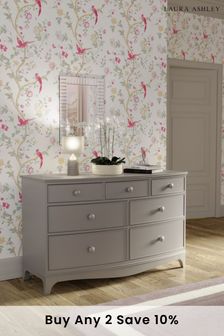 Pale French Grey Broughton 3+4 Drawer Chest