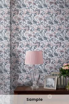 Pale Slate Pale Slate Portia Paste The Wall Wallpaper Sample