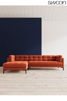 Soft Wool/Burnt Orange Landau by Swoon