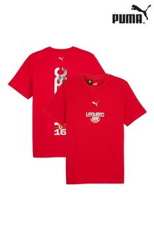 Puma Red F1 Scuderia Ferrari Charles Leclerc Driver T-Shirt