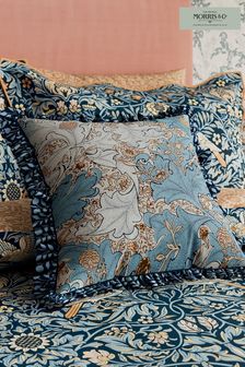 Morris & Co Webbs Blue Bird Cushion