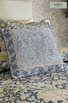 Morris & Co River Wandle Trent Cushion